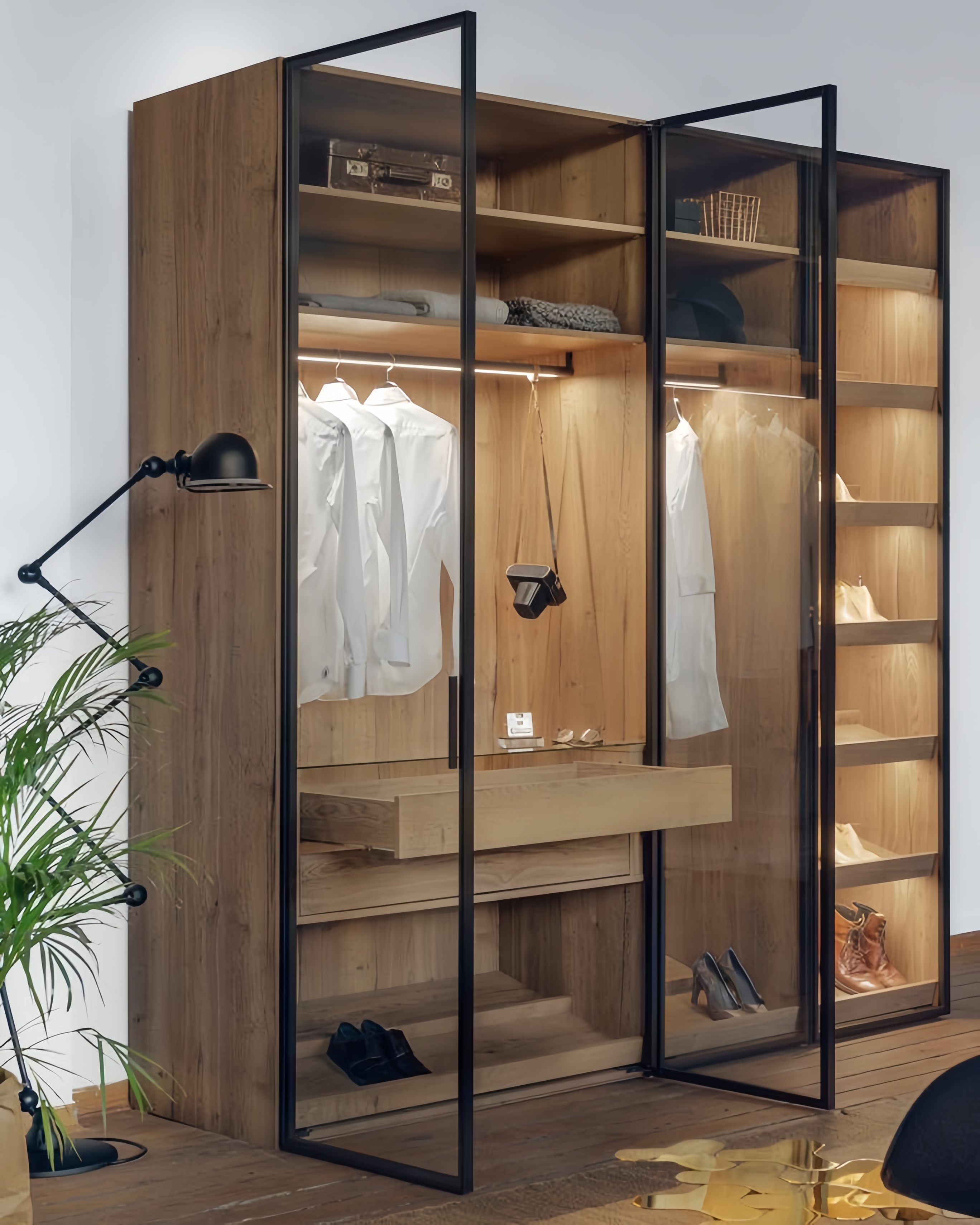 Tủ Nhôm Kính Cao Cấp - Đẳng Cấp Với Thiết Kế Sang Trọng Và Tính Năng Hiện Đại